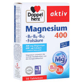 Doppelherz aktiv Magnesium 400 mg + B1 + B6 + B12 + Folsäure (PZN 4494507)