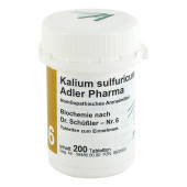 BIOCHEMIE Adler 6 Kalium sulfuricum D 6 Tabletten (PZN 833303)