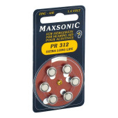 BATTERIEN f.Hörgeräte Maxsonic PR312 (PZN 2195924)