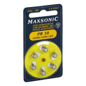 BATTERIEN f.Hörgeräte Maxsonic PR10 (PZN 2181141)