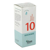 BIOCHEMIE Pflüger 10 Natrium sulfuricum D 6 Tropf. (PZN 6324749)
