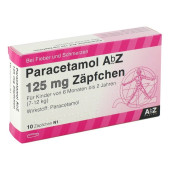 Paracetamol AbZ 125mg (PZN 2058601)