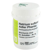 BIOCHEMIE Adler 10 Natrium sulfuricum D 6 Tabl. (PZN 833378)