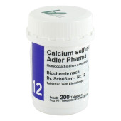 BIOCHEMIE Adler 12 Calcium sulfuricum D 6 Tabl. (PZN 833390)