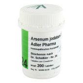 BIOCHEMIE Adler 24 Arsenum jodatum D 12 Tabletten (PZN 833556)