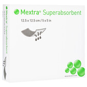 MEXTRA Superabsorbent Verband 12,5x12,5 cm (PZN 12513087)