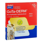 GOTA-DERM thin hydrokoll.Wundpfl.steril 10x10 cm (PZN 8880041)