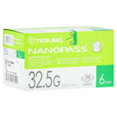 TERUMO NANOPASS 32,5 Pen Kanüle 0,22x6 mm (PZN 10022422)