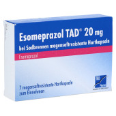 Esomeprazol TAD 20mg bei Sodbrennen (PZN 10963372)