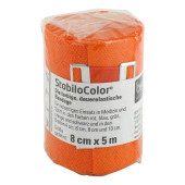 BORT StabiloColor Binde 8 cm orange (PZN 7672300)