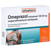 Omeprazol-ratiopharm SK 20mg (PZN 6113337)