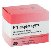 PHLOGENZYM magensaftresistente Filmtabletten (PZN 2182554)