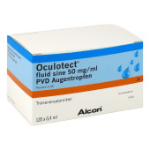 Oculotect fluid sine 50mg/ml PVD 0,4ml Augentropfen (PZN 9708628)