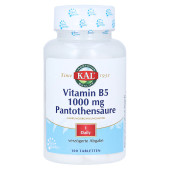 VITAMIN B5 1000 mg Pantothensäure Tabletten (PZN 15880403)
