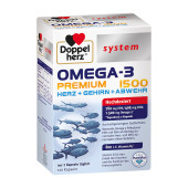 DOPPELHERZ Omega-3 Premium 1500 system Kapseln (PZN 17173992)