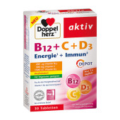 DOPPELHERZ B12+C+D3 Depot aktiv Tabletten (PZN 16830614)