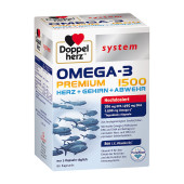 DOPPELHERZ Omega-3 Premium 1500 system Kapseln (PZN 17173986)