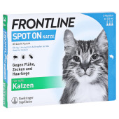 Frontline Spot On gegen Zecken und Flöhe bei Katzen (PZN 662907)