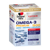 DOPPELHERZ Omega-3 Premium 1500 system Kapseln (PZN 16794143)
