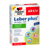 DOPPELHERZ Leber plus mit Cholin+Zink Kapseln (PZN 16348053)