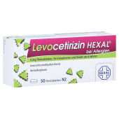 Levocetirizin HEXAL bei Allergien 5mg (PZN 14241664)
