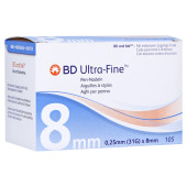 BD ULTRA-FINE Pen-Nadeln 8 mm 31 G 0,25 mm (PZN 14046767)