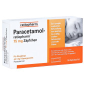 Paracetamol-ratiopharm 75mg (PZN 9263913)