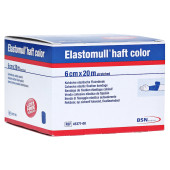 ELASTOMULL haft color 6 cmx20 m Fixierb.blau (PZN 1412549)