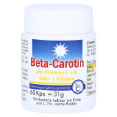 BETA CAROTIN KAPSELN+Vitamin C+E (PZN 7519490)