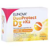 EUNOVA DuoProtect D3+K2 1000 I.E./80 µg Kapseln (PZN 13360622)