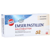 Emser Pastillen Halstabletten mit Ingwer zuckerfrei (PZN 14145736)