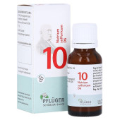 BIOCHEMIE Pflüger 10 Natrium sulfuricum D 6 Glob. (PZN 17278231)