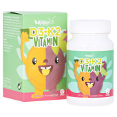VITAMIN D3+K2 Kinder Kautabletten vegan (PZN 14854326)