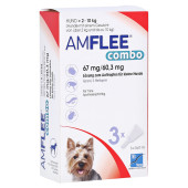 AMFLEE combo 67/60,3mg Lsg.z.Auftr.f.Hunde 2-10kg (PZN 13921664)