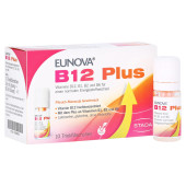 EUNOVA B12 Plus Trinkfläschchen + gratis EUNOVA B12 Probe (PZN 14299936)