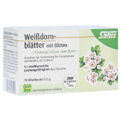 Weißdornblätter mit Blüten Tee Salus (PZN 249366)