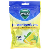 WICK Zitrone & nat.Menthol Bonb.o.Zucker Beutel (PZN 12595375)