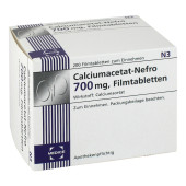 CALCIUMACETAT NEFRO 700 mg Filmtabletten (PZN 4133229)