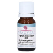 CUPRUM METALLICUM C 30 Globuli (PZN 13718710)