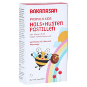 BAKANASAN Propolis Hals- und Husten Pastillen Kids (PZN 15606932)
