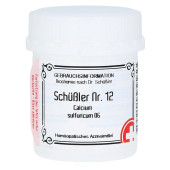 SCHÜSSLER Nr.12 Calcium sulfuricum D 6 Tabletten (PZN 10990707)