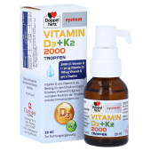 DOPPELHERZ Vitamin D3 2000+K2 Tropfen (PZN 16699982)