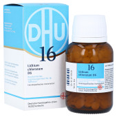 BIOCHEMIE DHU 16 Lithium chloratum D 6 Tabletten (PZN 6584396)