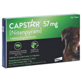CAPSTAR 57 mg Tabletten f.große Hunde (PZN 1280763)
