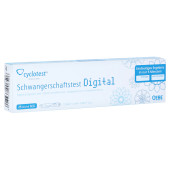 CYCLOTEST Schwangerschaftstest Digital 25 mlU/ml (PZN 15258520)