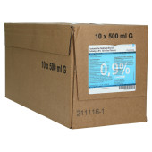 ISOTONISCHE NaCl 0,9% DELTAMEDICA Inf.-Lsg.Glasfl. (PZN 4671613)