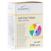 KLINION Soft fine colour Lanzetten 30 G (PZN 5103495)