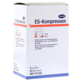 ES-KOMPRESSEN steril 5x5 cm 12fach Großpackung (PZN 6453760)