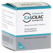 Calcilac 500mg/400 I.E. (PZN 9091056)