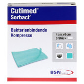 CUTIMED Sorbact Kompressen 4x6 cm (PZN 7347215)